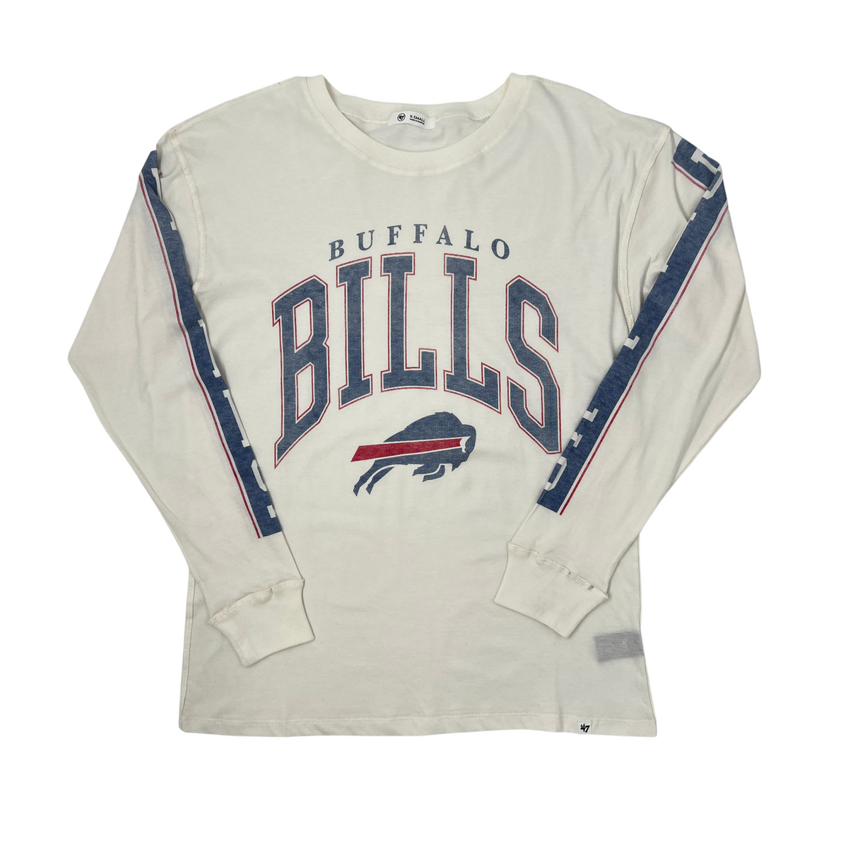 Women's '47 Brand Bills Sandstone & Sleeve Print Shirt