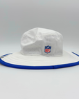 Youth New Era Buffalo Bills 2025 Training Camp White & Royal Bucket Hat