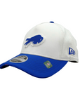 Youth New Era 9FORTY Buffalo Bills 2025 Training Camp White & Royal M-Crown