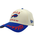 New Era 39THIRTY Bills 2025 Draft Chrome White Stretch-Fit
