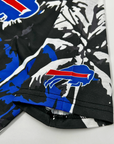 Buffalo Bills Floral Palm Rash Guard Short Sleeve Shirt