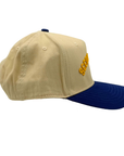 Cream Two Tone Yellow Royal "Sccoorreesss" Hat