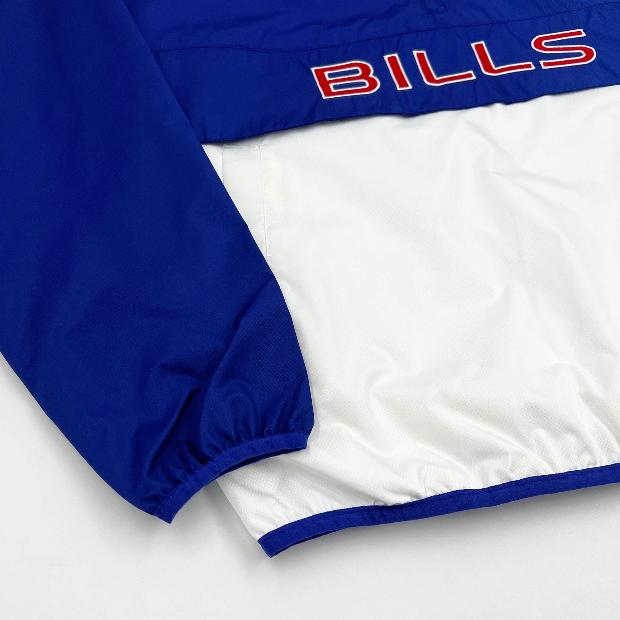 Buffalo Bills Royal &amp; White Lightweight Half Zip Pullover