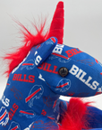 Buffalo Bills Royal & Red Plush Unicorn Stuffed Animal