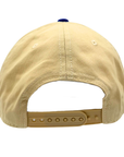 Cream Two Tone Yellow Blue "Scary Good" Dad Cap