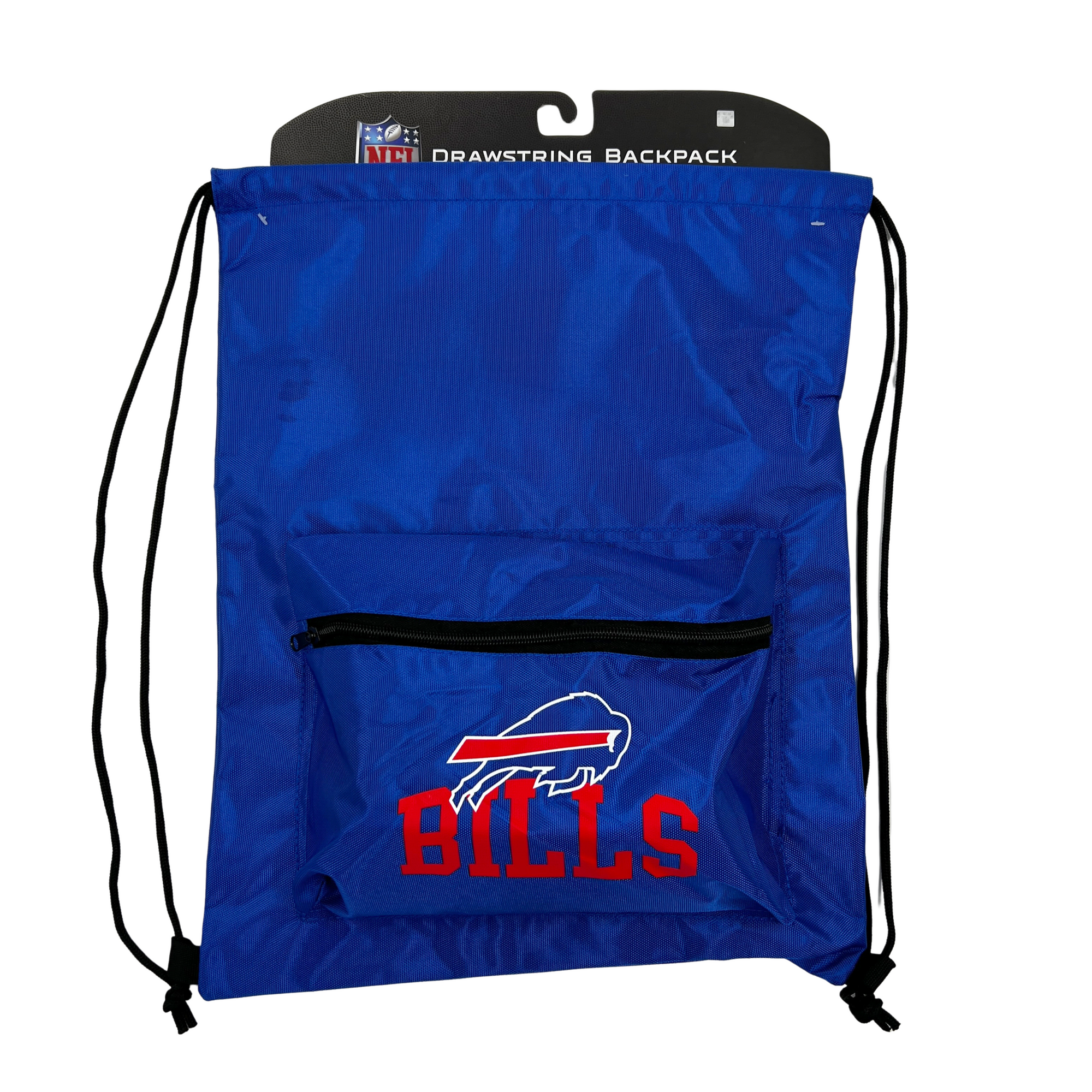 Buffalo Bills Royal &amp; Red Drawstring Bag