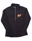 Women's Buffalo Bandits Microfleece Black Half Zip Pullover
