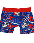 Buffalo Bills Royal & Red Boxer Briefs