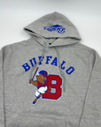 New Era Buffalo Bisons Gray Pullover Hoodie