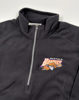 Women's Buffalo Bandits Microfleece Black Half Zip Pullover