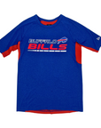 New Era Buffalo Bills Royal & Red Activewear T-Shirt