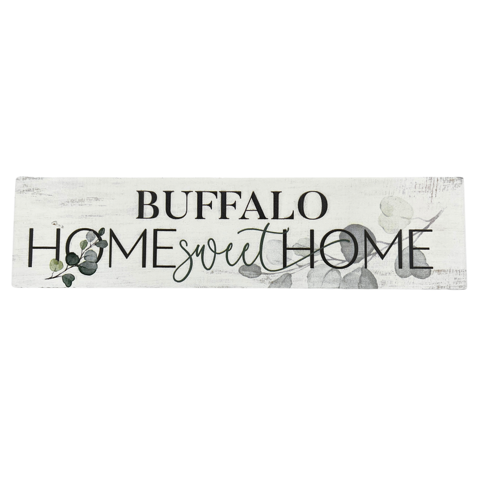 &quot;Home Sweet Home&quot; Wooden Block Sign