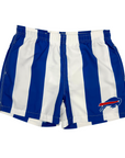 Buffalo Bills Royal & White Nautical Stripe Swim Trunks