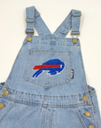 Women's Buffalo Bills Denim Shortalls