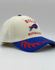 New Era 39THIRTY Bills 2025 Draft Chrome White Stretch-Fit