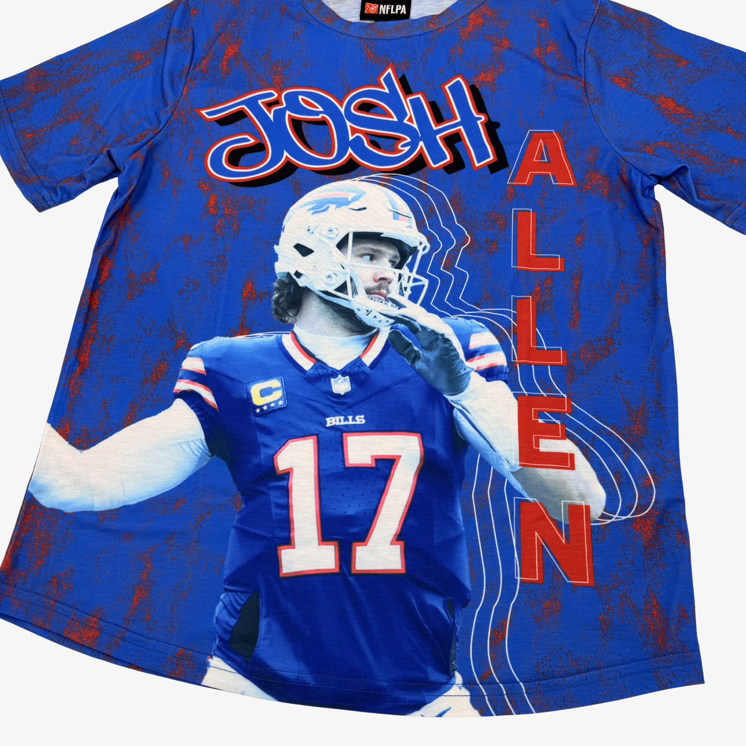Buffalo Bills Tシャツ X-LARGE Buffalo Bills Josh Allen Graphic Royal T-Shirt | The BFLO Store