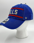 '47 Brand Buffalo Bills With Retro Logo & Stripes Royal Legacy Hat