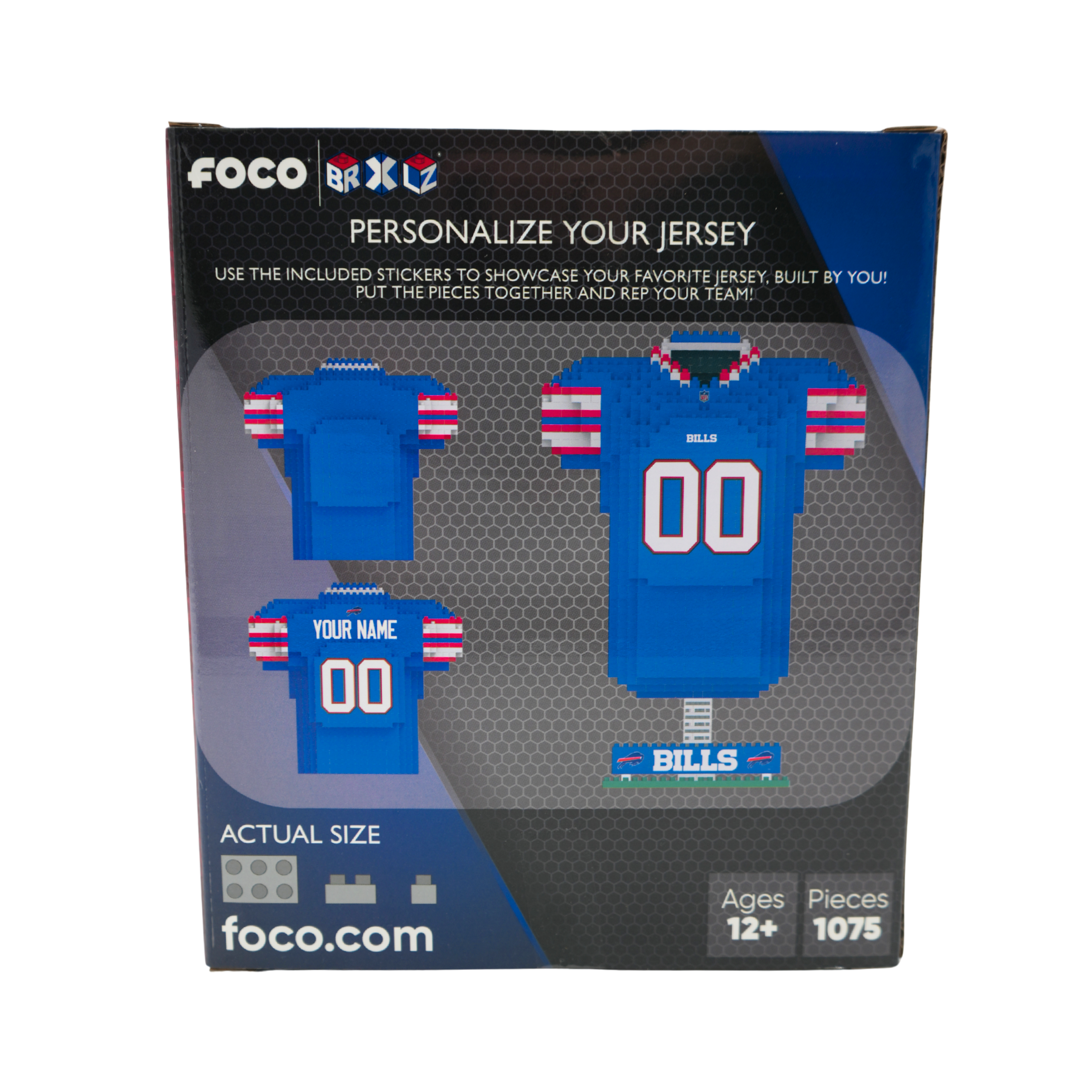 Buffalo Bills Customizable Jersey 3D BRXLZ Set | The BFLO Store Buffalo Bills Customizable Jersey 3D BRXLZ Set | The BFLO Store