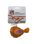 Buffalo Bills Drum Chicken Wing Holiday Ornament