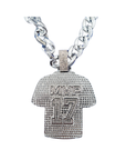 Buffalo Bills Josh Allen 17 MVP Bling Chain