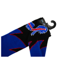 Buffalo Bills Primary Logo Black Wave For Bare Feet Socks