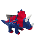Buffalo Bills Red & Blue Triceratops Holiday Ornament