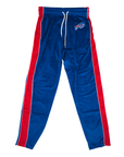 Buffalo Bills Red, White, & Blue Colorblocking Velvet Joggers