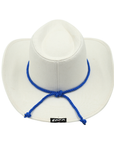 Buffalo Bills Rhinestone Charging Logo White Cowboy Hat