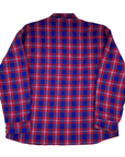 Buffalo Bills Sherpa Lined Red, White, & Blue Flannel Shacket