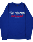 Buffalo Football Throughout The Years Blue Crewneck Sweatshirt