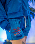 Women's Buffalo Bills Velour Shorts