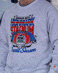 Homage Buffalo Bills Highmark Stadium Farewell Season Ash Crewneck Sweatshirt