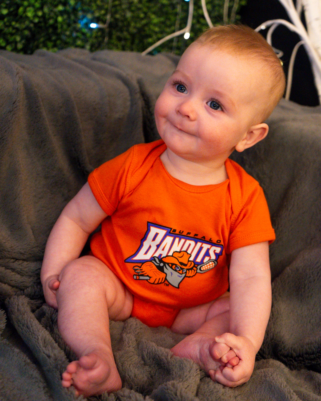 Infant Buffalo Bandits Orange Onesie - Main Image