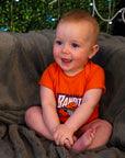 Infant Buffalo Bandits Orange Onesie