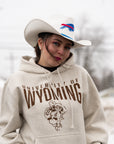 Buffalo Bills Rhinestone Charging Logo White Cowboy Hat