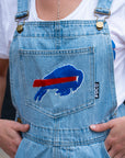Women's Buffalo Bills Denim Shortalls