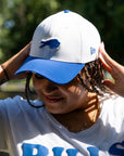 New Era 39THIRTY Buffalo Bills 2025 Training Camp White & Royal Stretch-Fit