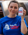 Labatt Nobody Tailgates Like Us! Deep Royal T-Shirt