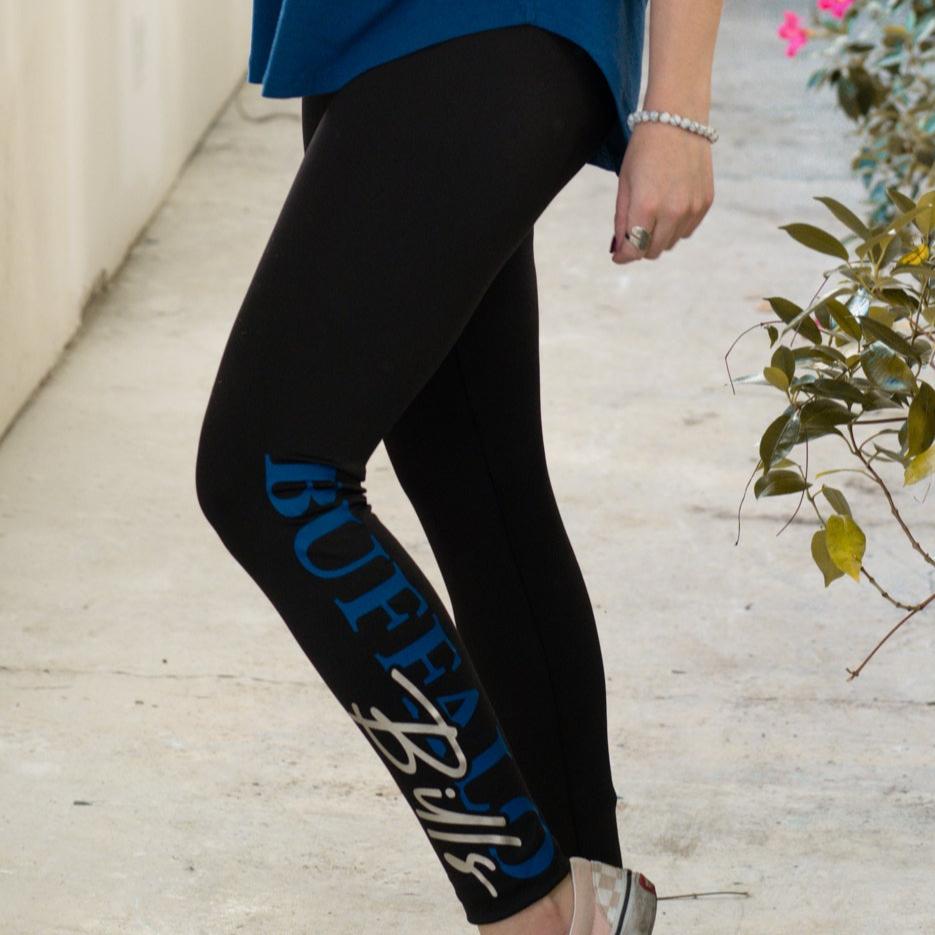 Women's Buffalo Bills 4Her Black Leggings - Main Image