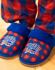 Women's Buffalo Bills Flannel Sherpa Mule Slipper