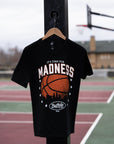 "It's Time For Madness" Buffalo NY With Basketball Black T-Shirt