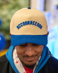 Cream Two Tone Royal "Sccoorreesss" Hat