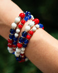 Jewels For Hope Holiday Touchdown: A Bills Love Story Women's Bracelet