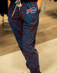 Zubaz Buffalo Bills NFL Unisex Z88 Post Pant
