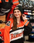 Buffalo Bandits Fleeced Lined Black Knit