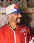 New Era 9FIFTY Buffalo Bills Royal Throwback Jagged Snapback