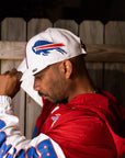 New Era 9FIFTY Buffalo Bills White Helmet Snapback Hat