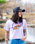 Women's Buffalo Bandits Boxy Orchid T-Shirt