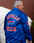 Buffalo Bills Option Route Snap Up Starter Coaches Jacket