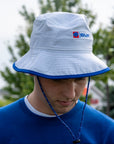 New Era Buffalo Bills White Bucket Hat